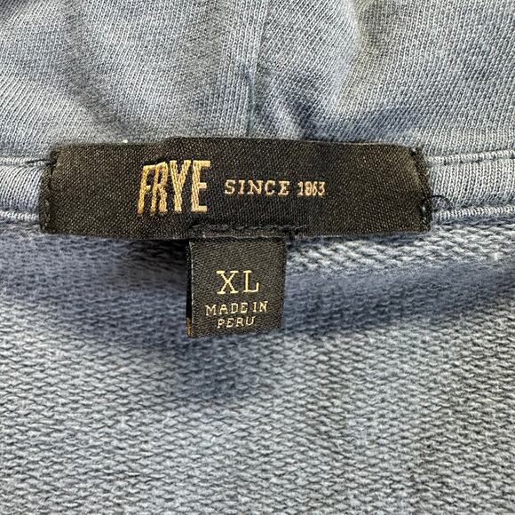 FRYE Full Zip Hoodie Bering Sea Cotton Graphic Logo Size XL Casual Streetwear - Picture 14 of 15